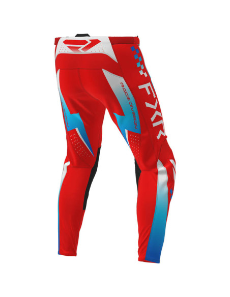 Pantalon cross FXR 2026 Clutch Pro - Rouge Bleu Blanc