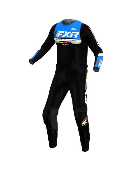Tenue cross enfant FXR 2026 Apex - Bleu