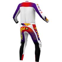 Tenue cross enfant FXR 2026 Podium - Blanc Violet Rouge 2