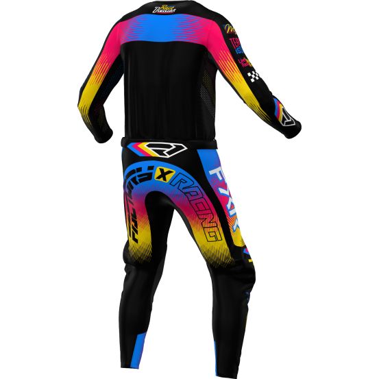 Tenue cross enfant FXR 2026 Podium - Noir Bleu Razz