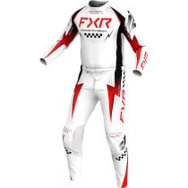 Tenue cross FXR 2026 Clutch Pro - Blanc Rouge Noir