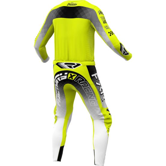 Tenue cross FXR 2026 Podium Gladiator - Jaune Fluo Noir Gris