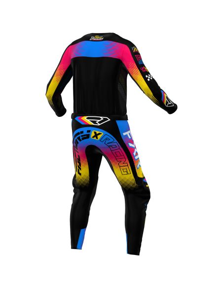 Tenue cross FXR 2026 Podium Gladiator - Noir Bleu Razz