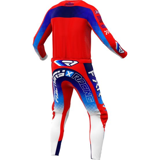 Tenue cross FXR 2026 Podium Gladiator - Rouge Bleu Blanc