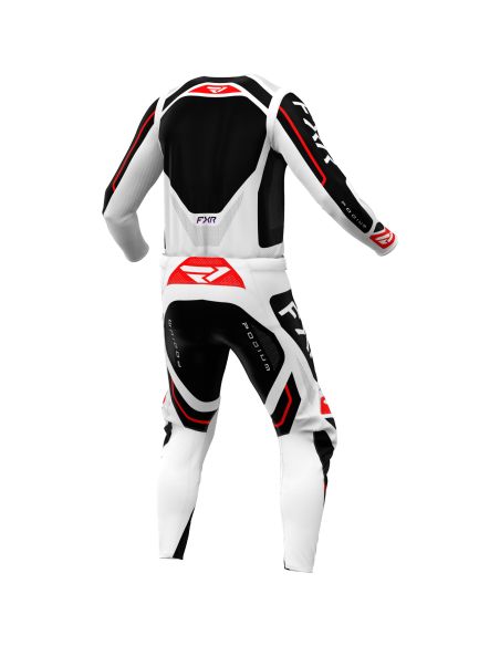 Tenue cross FXR 2026 Podium Relay - Blanc Noir Rouge