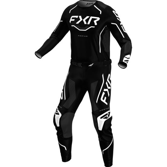 Tenue cross FXR 2026 Podium Relay - Noir Blanc