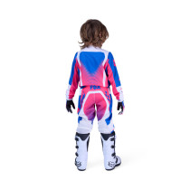 Maillot cross enfant FOX 2026 180 Collect - Bleu Rose 2