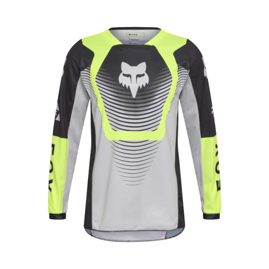 Maillot cross enfant FOX 2026 180 Collect - Gris Jaune