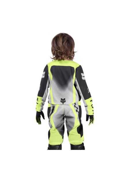 Maillot cross enfant FOX 2026 180 Collect - Gris Jaune