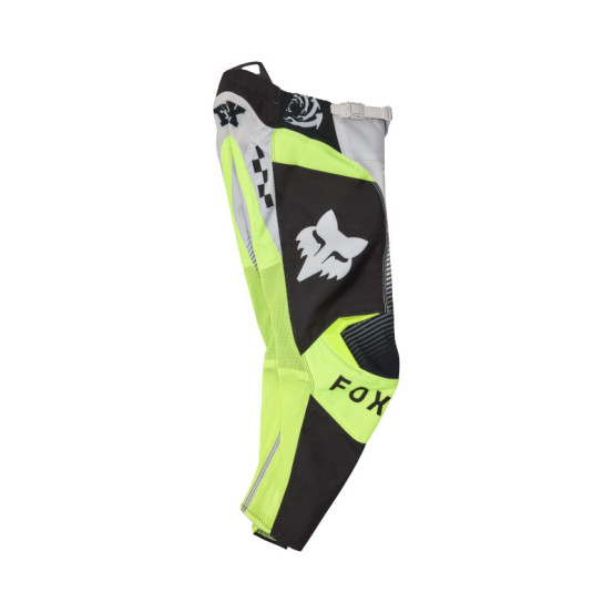 Pantalon cross enfant FOX 2026 180 Collect - Gris Jaune