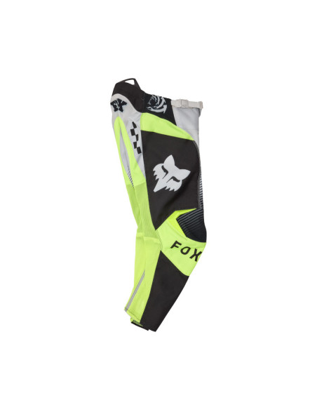 Pantalon cross enfant FOX 2026 180 Collect - Gris Jaune