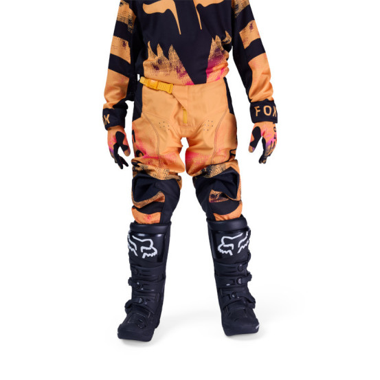 Pantalon cross enfant FOX 2026 180 Kairos - Orange Tangerine