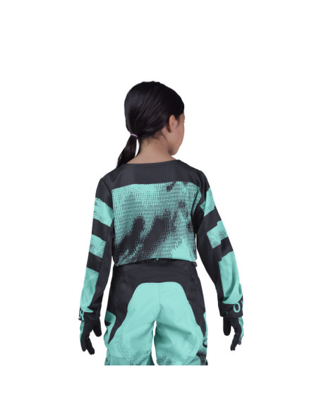 Maillot cross enfant FOX 2026 180 Kairos - Turquoise