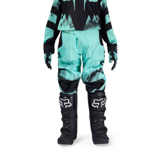 Pantalon cross enfant FOX 2026 180 Kairos - Turquoise