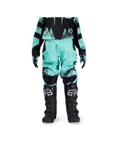 Pantalon cross enfant FOX 2026 180 Kairos - Turquoise