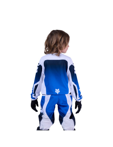 Maillot cross enfant FOX 2026 180 Shield - Bleu