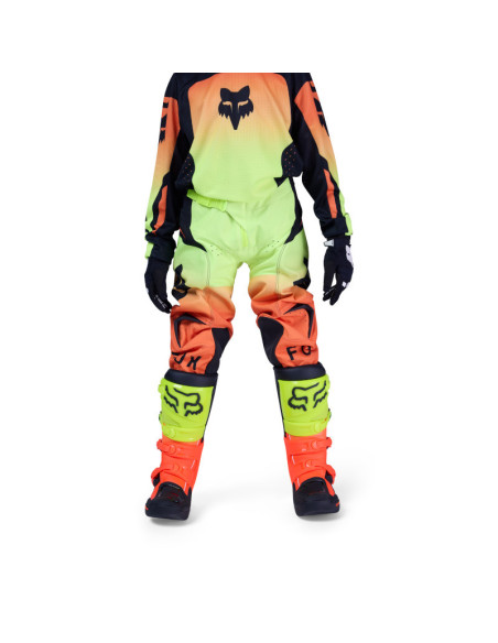 Pantalon cross enfant FOX 2026 180 Shield - Jaune Fluo