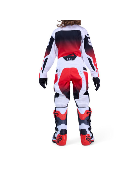 Pantalon cross enfant FOX 2026 180 Shield - Rouge Fluo