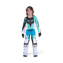 Maillot cross enfant FOX 2026 Flexair Spire - Aqua