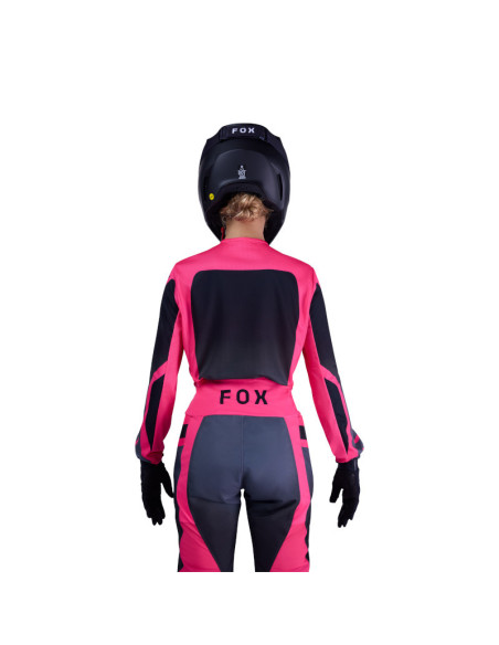 Maillot cross femme FOX 2026 180 Shield - Noir Rose