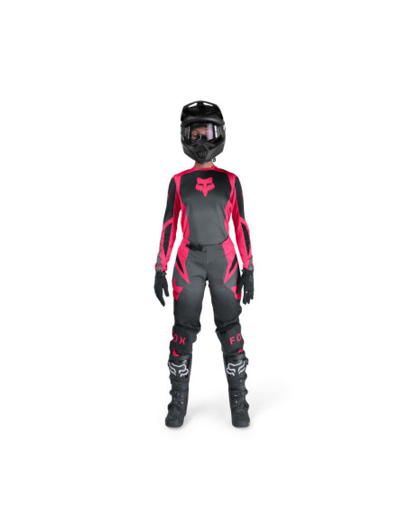 Maillot cross femme FOX 2026 180 Shield - Noir Rose