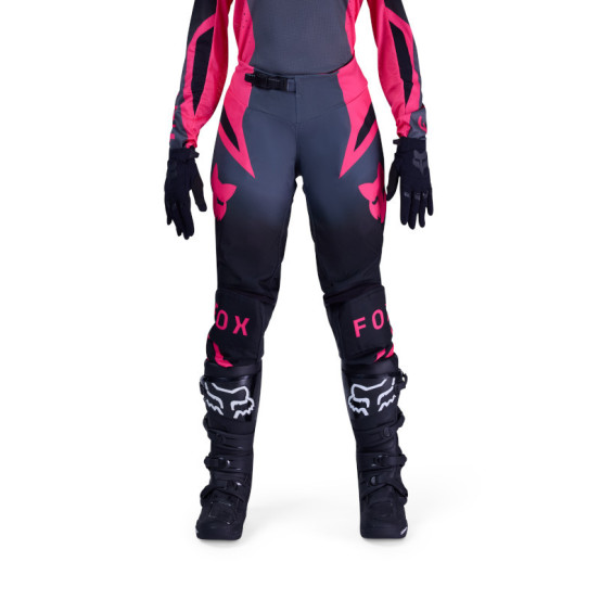 Pantalon cross femme FOX 2026 180 Shield - Noir Rose