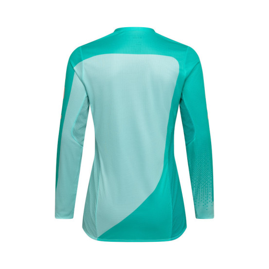 Maillot cross femme FOX 2026 Flexair Fracture - Aqua