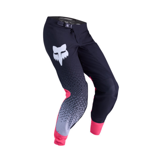 Pantalon cross femme FOX 2026 Flexair Fracture - Blanc Noir