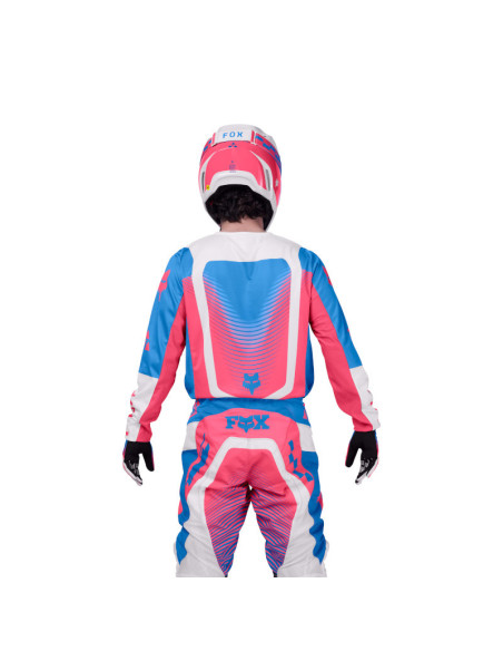 Maillot cross FOX 2026 180 Collect - Bleu Rose