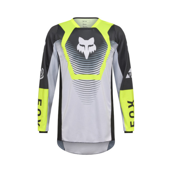 Maillot cross FOX 2026 180 Collect - Gris Jaune