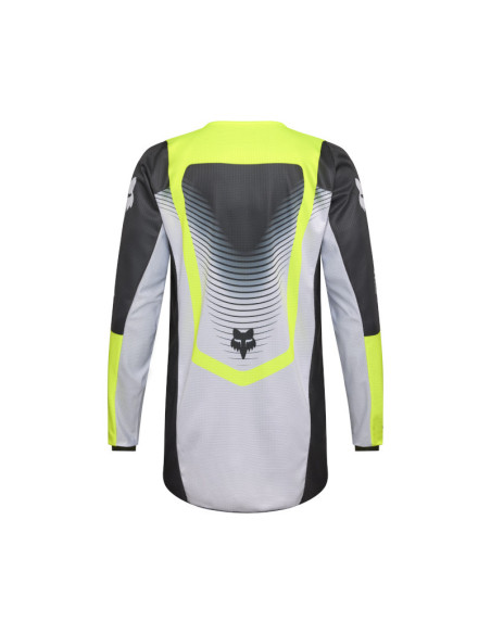 Maillot cross FOX 2026 180 Collect - Gris Jaune
