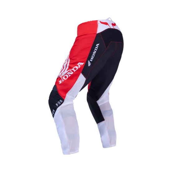 Pantalon cross FOX 2026 180 Honda - Rouge Fluo