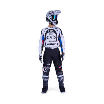 Maillot cross FOX 2026 180 Image Cosmo - Blanc Noir