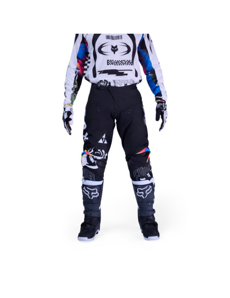 Pantalon cross FOX 2026 180 Image Cosmo - Blanc Noir