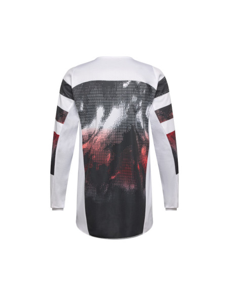 Maillot cross FOX 2026 180 Kairos - Blanc Rouge Fluo