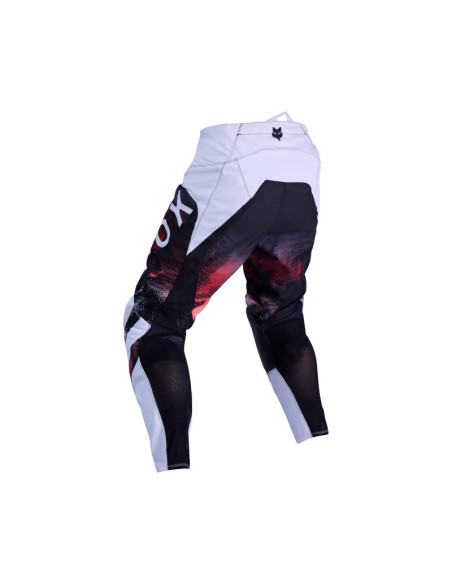 Pantalon cross FOX 2026 180 Kairos - Blanc Rouge Fluo