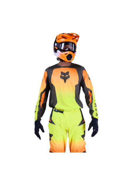 Maillot cross FOX 2026 180 Shield - Jaune Fluo