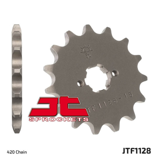 Pignon acier JT - Pas 420 - APRILIA / DERBI / GILERA