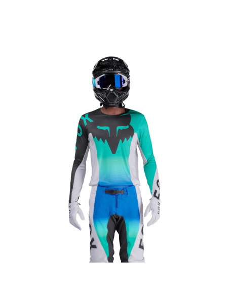 Maillot cross FOX 2026 Flexair Spire - Aqua