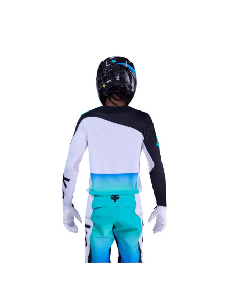 Maillot cross FOX 2026 Flexair Spire - Aqua