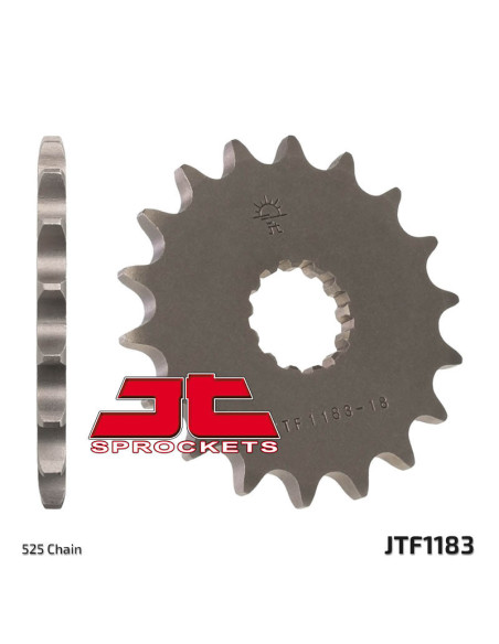 Pignon acier JT - Pas 525 - TRIUMPH 800 / 865 / 900cc