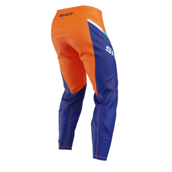 Pantalon cross enfant Shot 2026 Draw Daytona - Orange