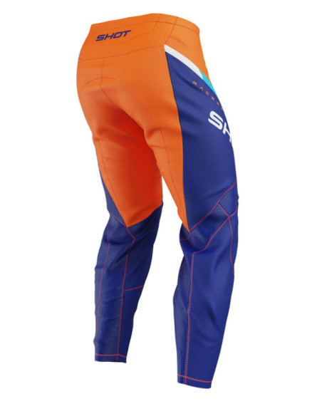 Pantalon cross enfant Shot 2026 Draw Daytona - Orange