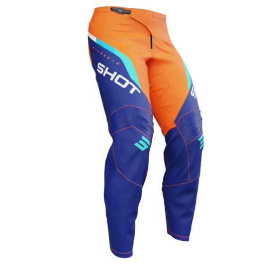 Pantalon cross enfant Shot 2026 Draw Daytona - Orange