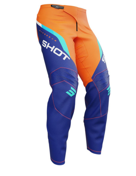 Pantalon cross enfant Shot 2026 Draw Daytona - Orange