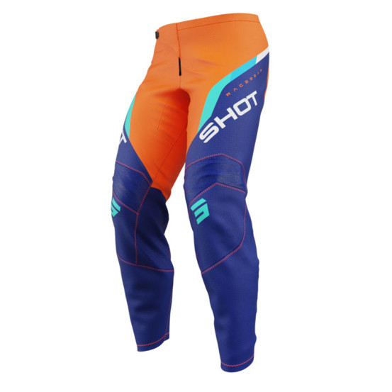 Pantalon cross enfant Shot 2026 Draw Daytona - Orange
