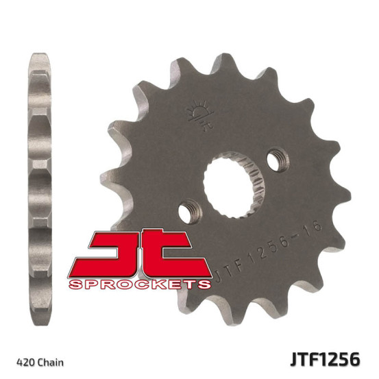 Pignon acier JT - Pas 420 - HONDA 50 à 85cc