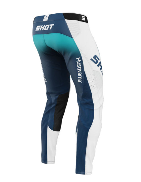 Pantalon cross Shot 2026 Aerolite Husqvarna - Bleu