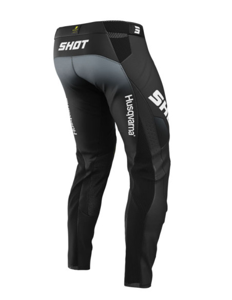 Pantalon cross Shot 2026 Aerolite Husqvarna - Noir