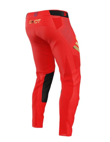 Pantalon cross Shot 2026 Aerolite Space - Rouge
